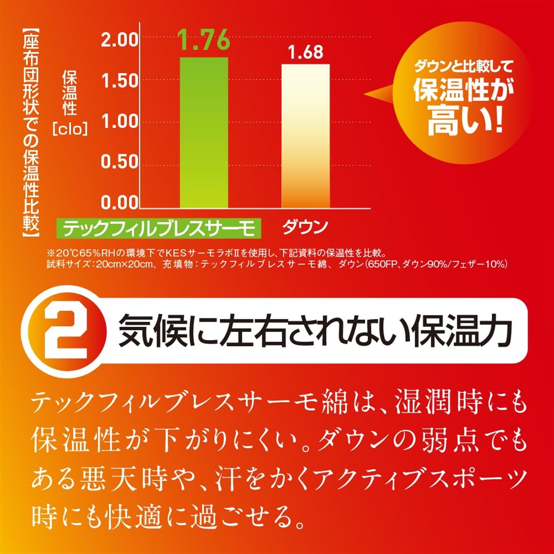 【保温素材／吸湿発熱】モレリア テックフィルブレスウォーマージャケット ブラック S