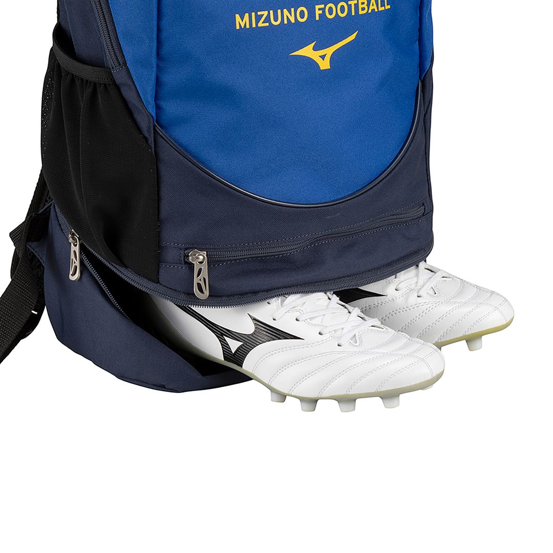 サッカーバックパック(16L) ブルー×ブラック