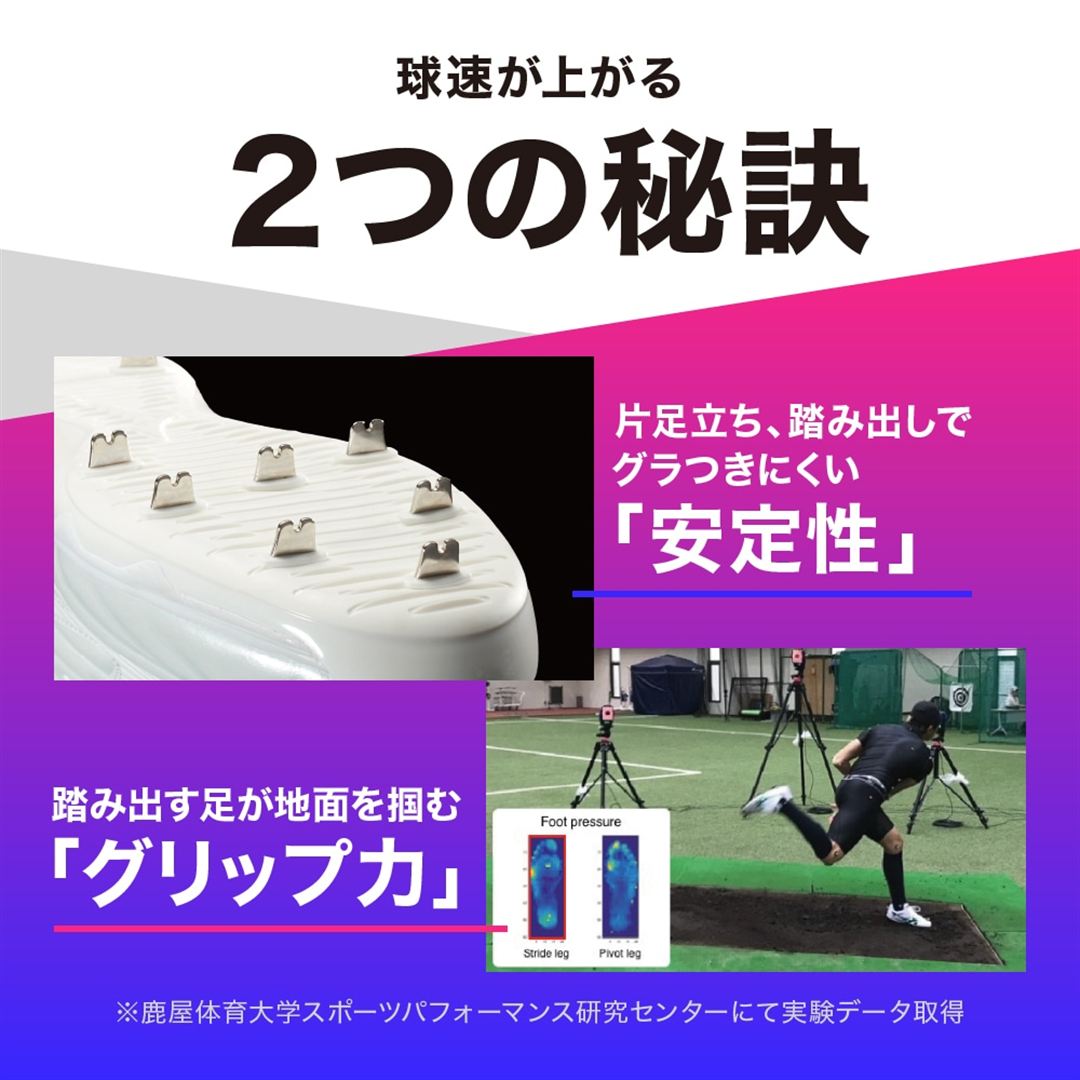 【ミズノプロ】スピードレボプロ MID(野球／ソフトボール) ホワイト×ホワイト 25.0