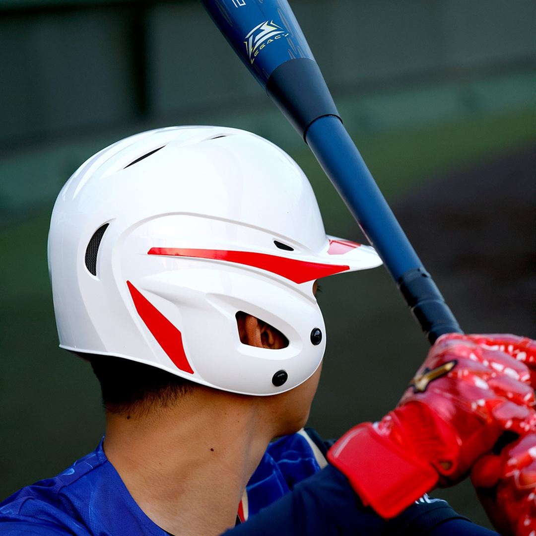MIZUNO HELMET DECAL(ヘルメットカスタムシール) グリーン