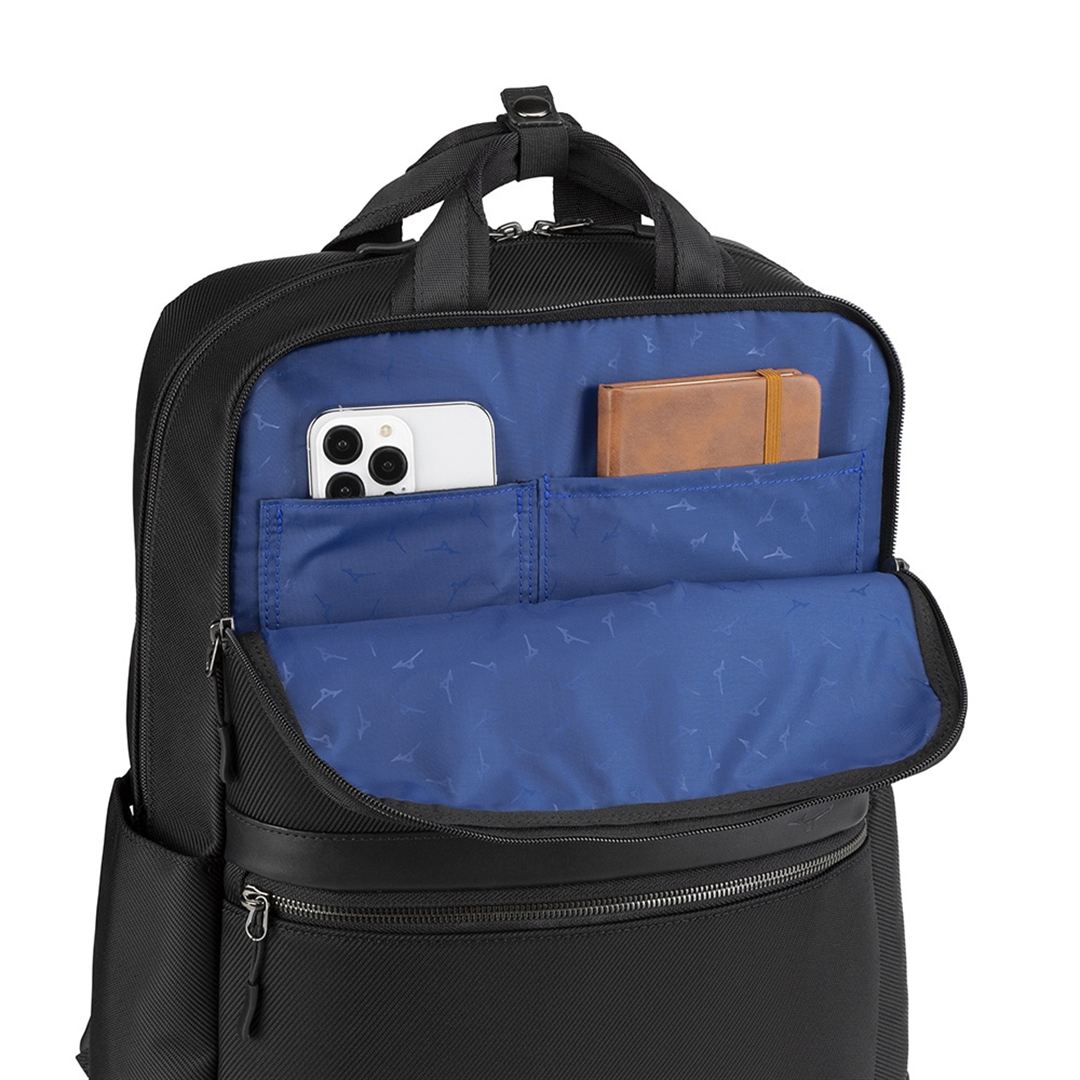 【ミズノ直営限定】グラブレザーバックパック(22L) ブラック