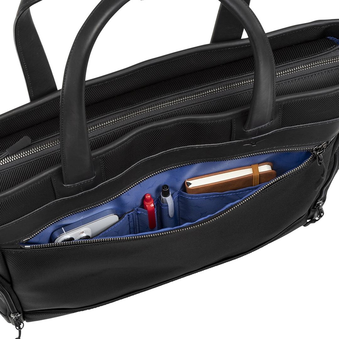 【ミズノ直営限定】グラブレザートートバッグ(17L) ブラック
