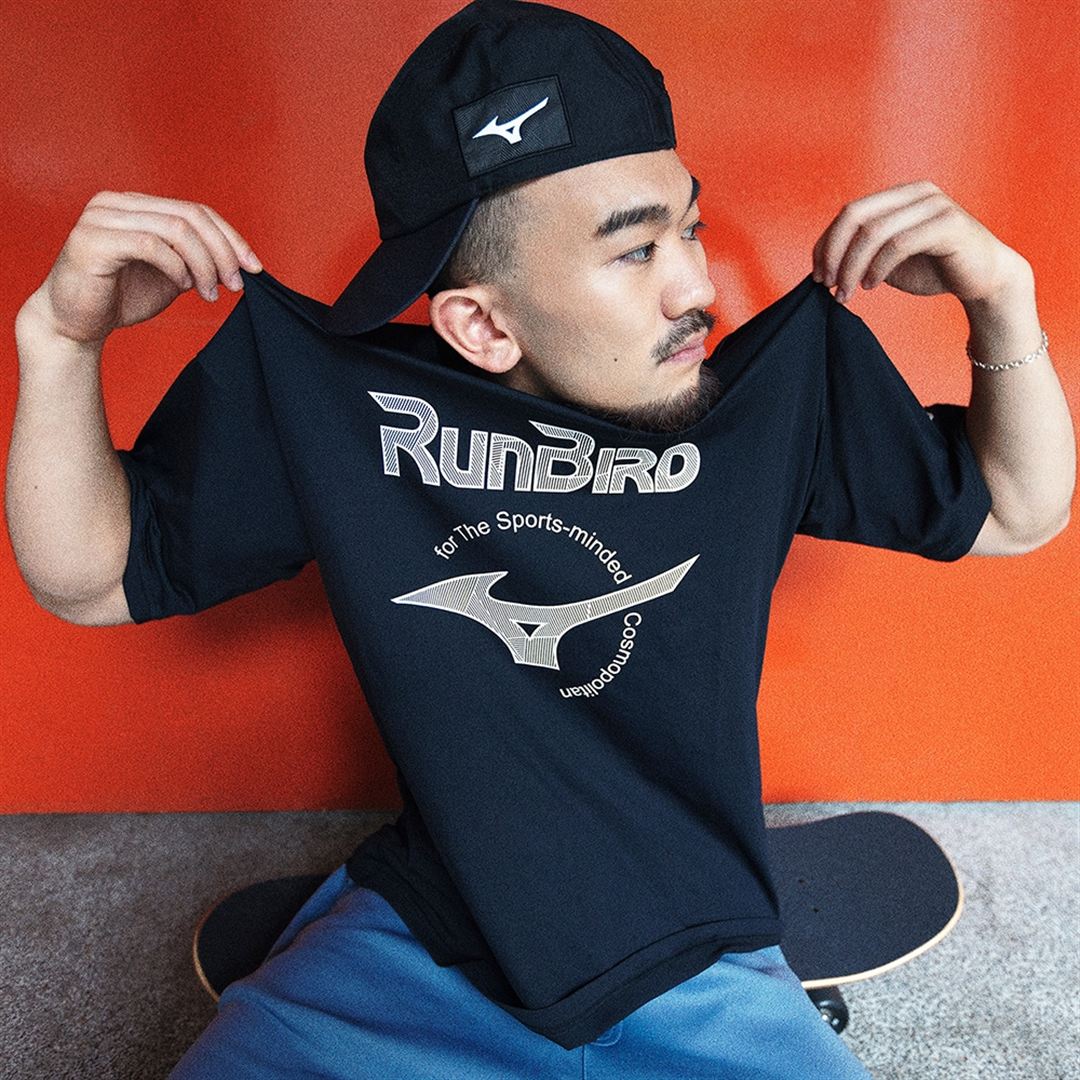 【ミズノ直営限定】ルーズフィットTシャツ チャコールグレー XS