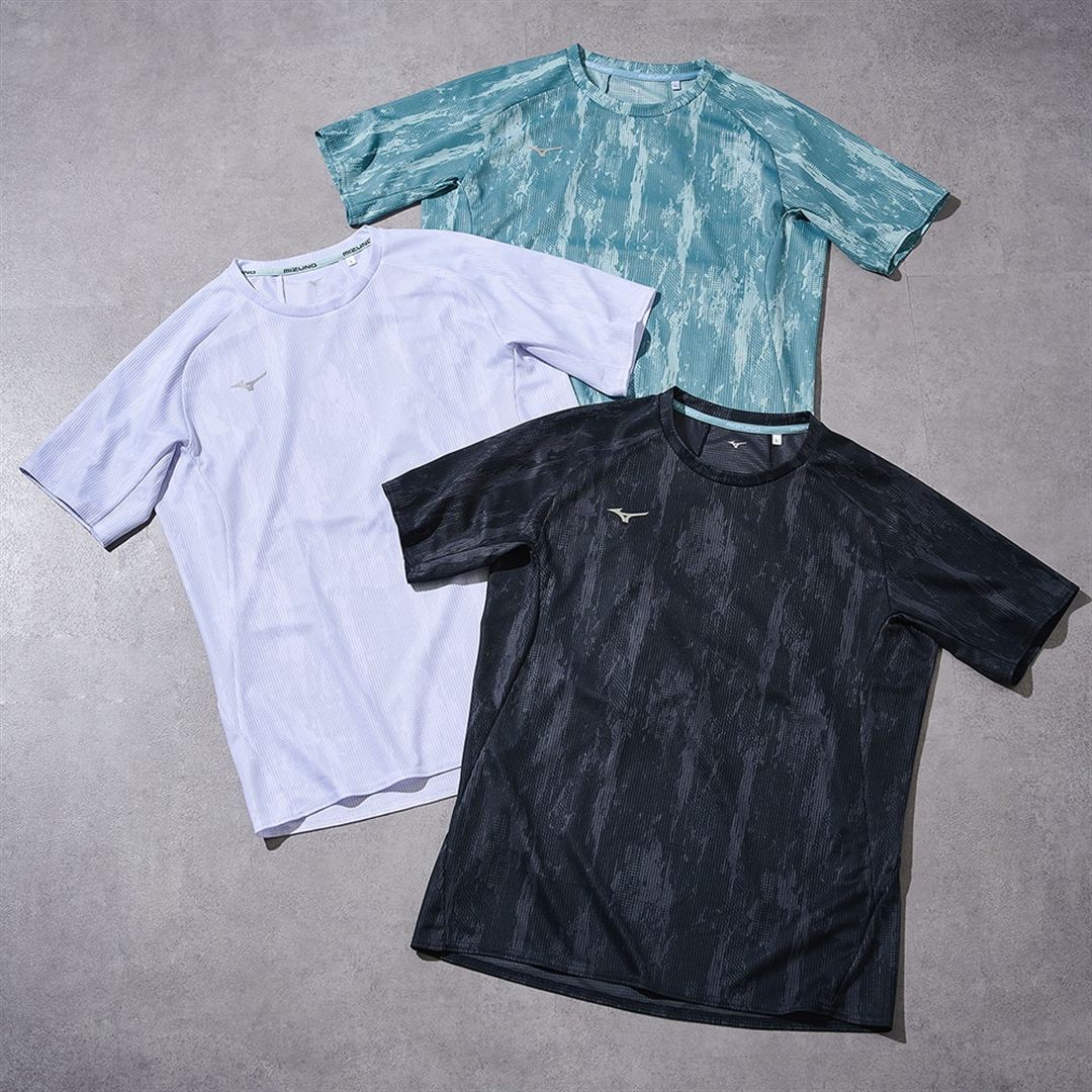 【汗処理／通気】ドライエアロフローTシャツ シトラスグリーン S