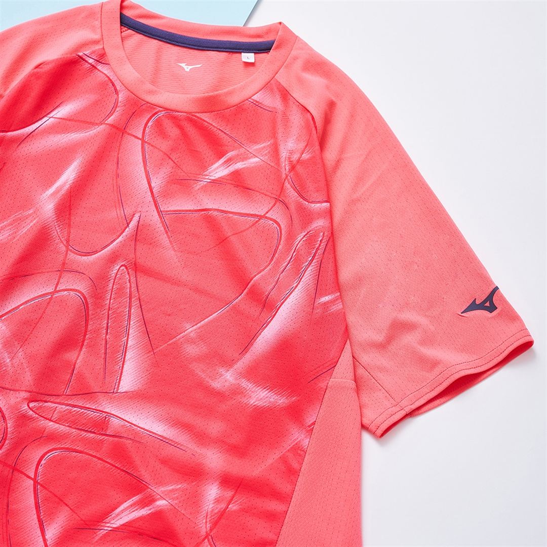 【汗処理／通気／軽量】ドライエアロフローライトTシャツ ターコイズ 2XL