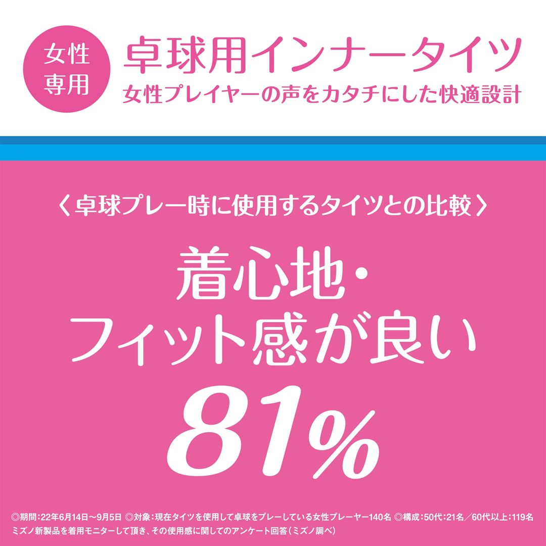 ハーフタイツ(卓球) ブラック S