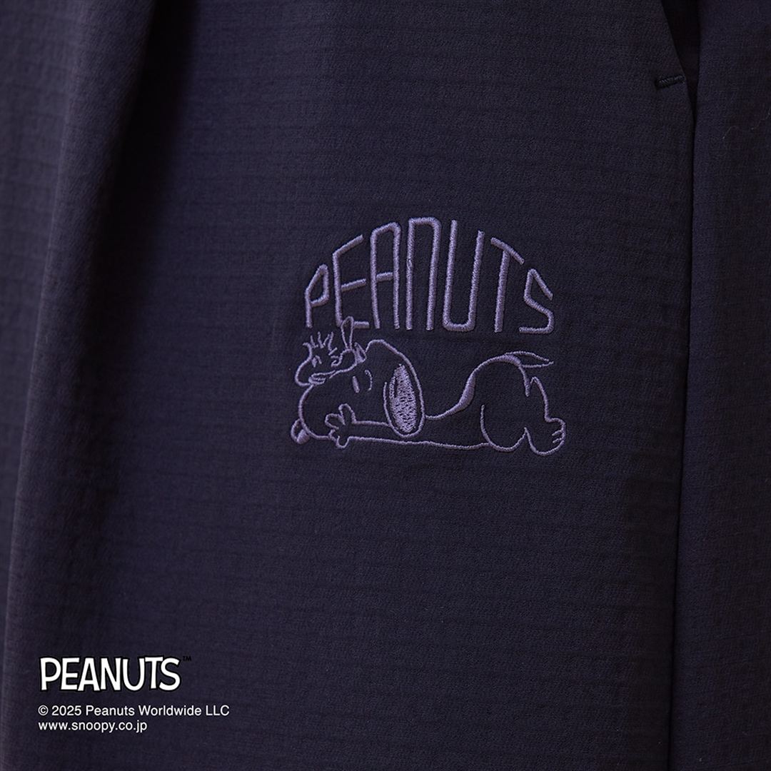 【PEANUTS】ストレッチナイロンスカート ティンバーウルフ S