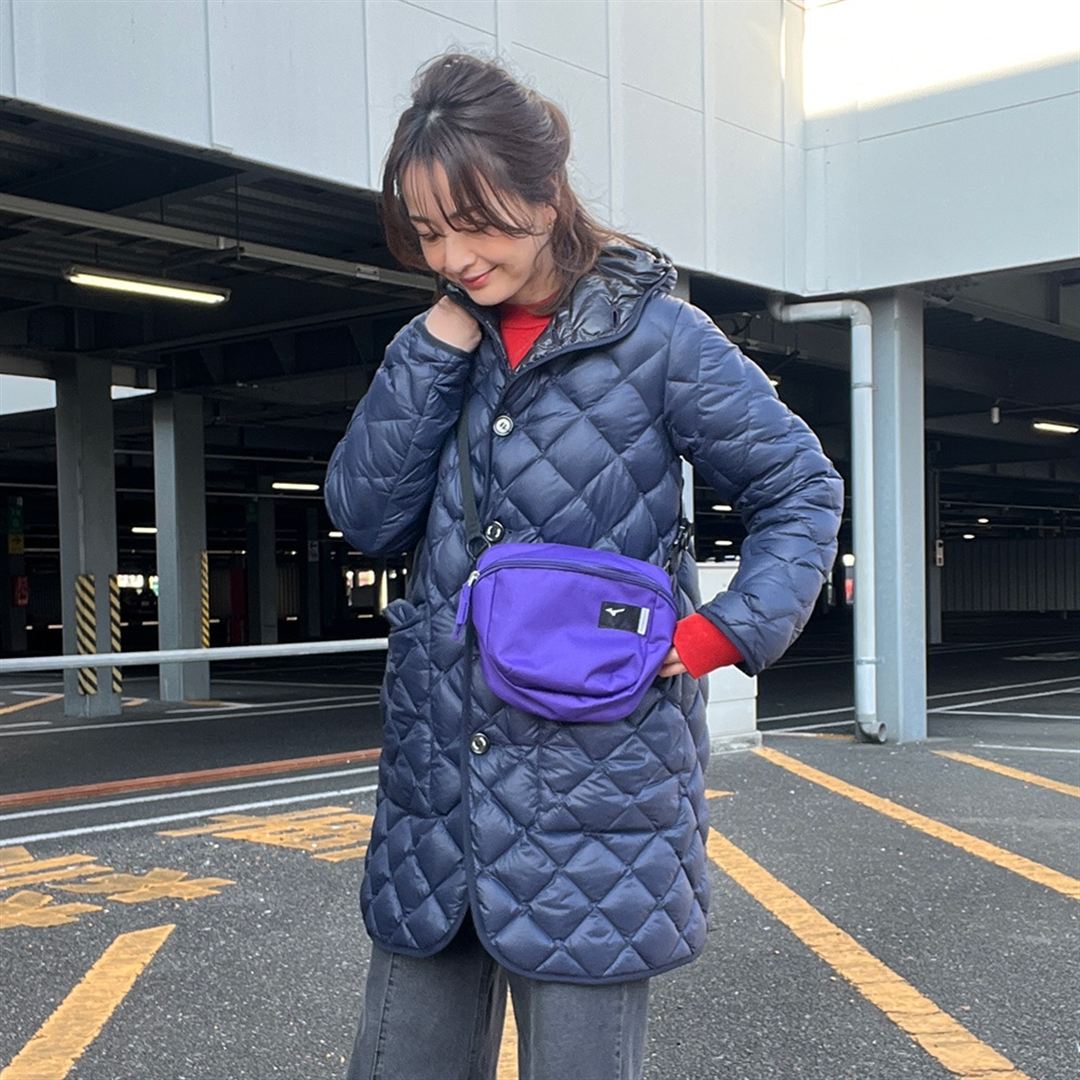 COLOREショルダーポーチ2L オリーブ