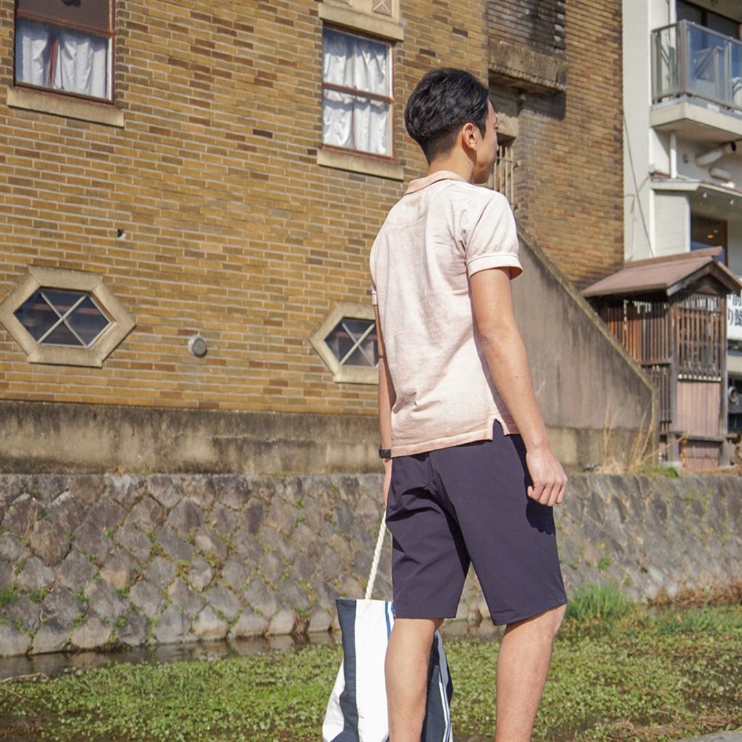 【接触冷感】アイスタッチハーフパンツ ベージュ XL