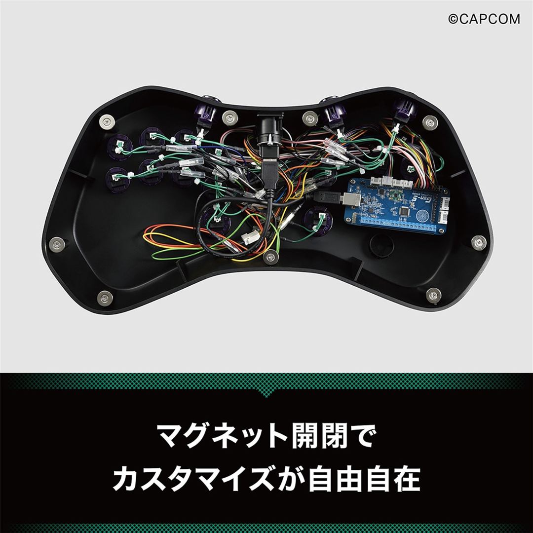 ゲーミングコントローラー ハギビス（JURI） ブラック