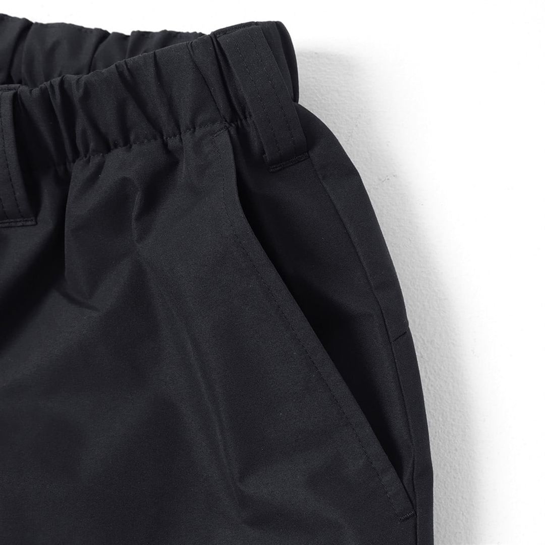 【EKAL／吸湿発熱】GORE-TEX WINDSTOPPERトラックパンツ グラファイトグレー S