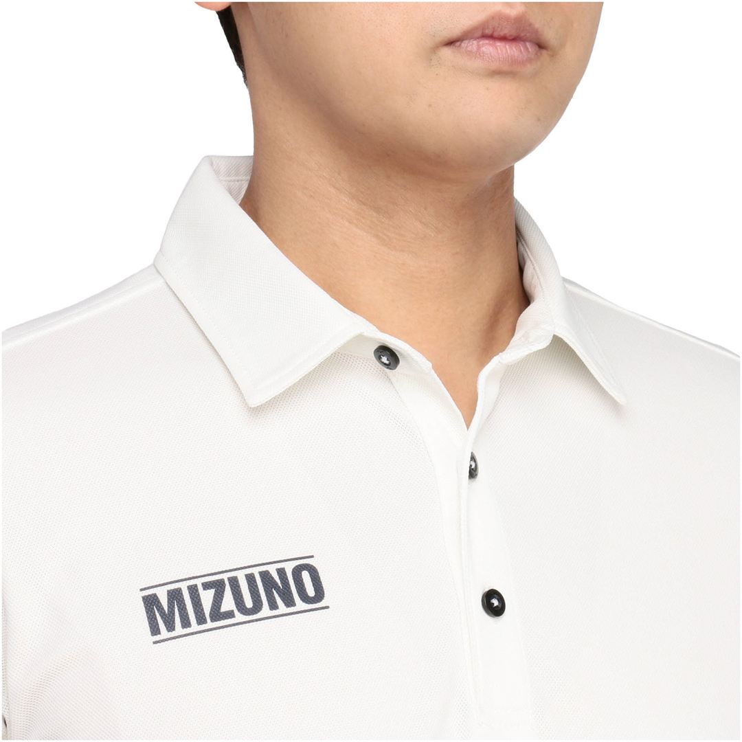 【接触冷感】アイスタッチ半袖共衿シャツ パラダイスレッド M