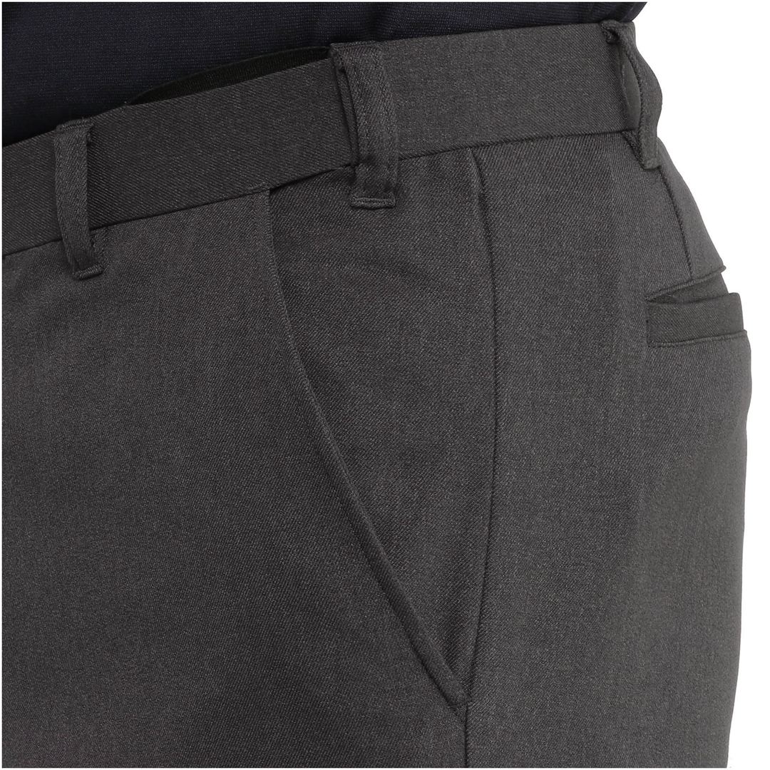 5FLEXストレッチテーパードパンツ ハウンドトゥース M