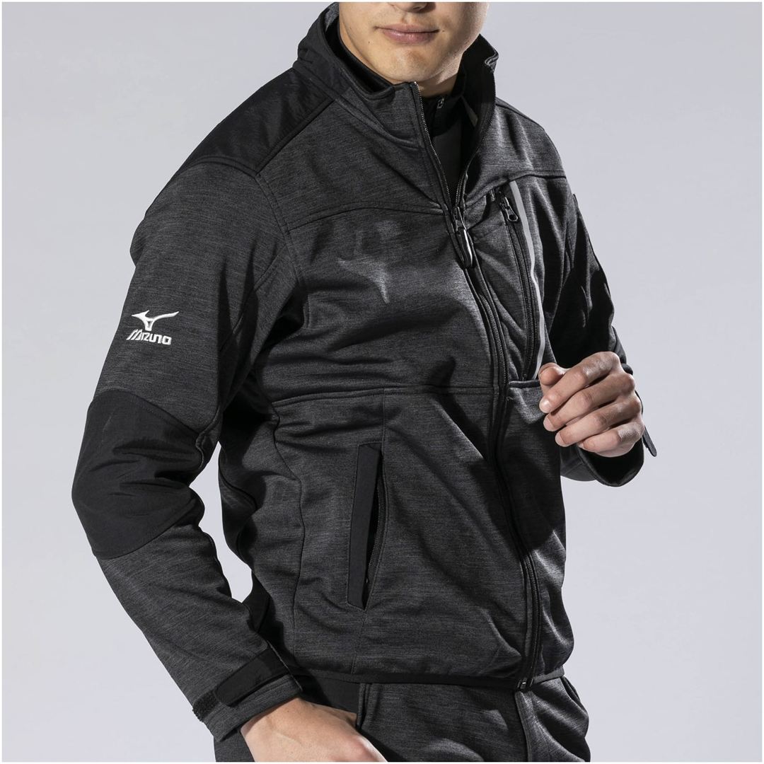 【防風】テックシールドジャケット ストレッチ アロイグレー S