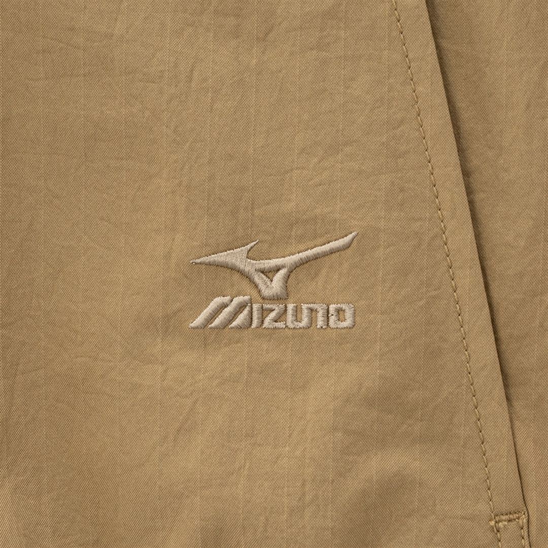 【ミズノ公式オンライン限定】ストレッチ撥水ブルゾン(制電) グレー×ベージュ XL