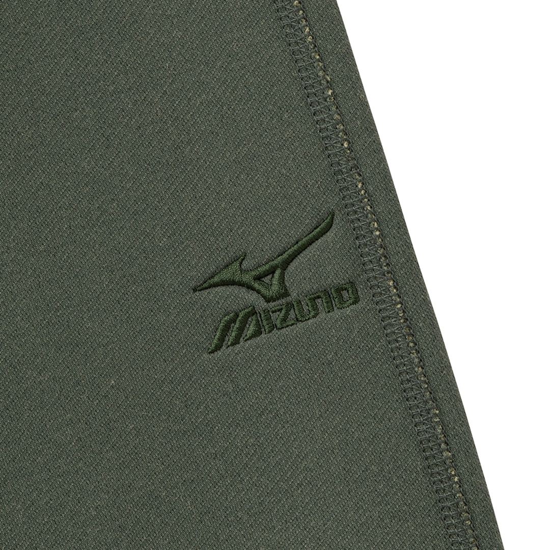 【ミズノ公式オンライン限定】ジップアップフーディスウェット カーキ XL