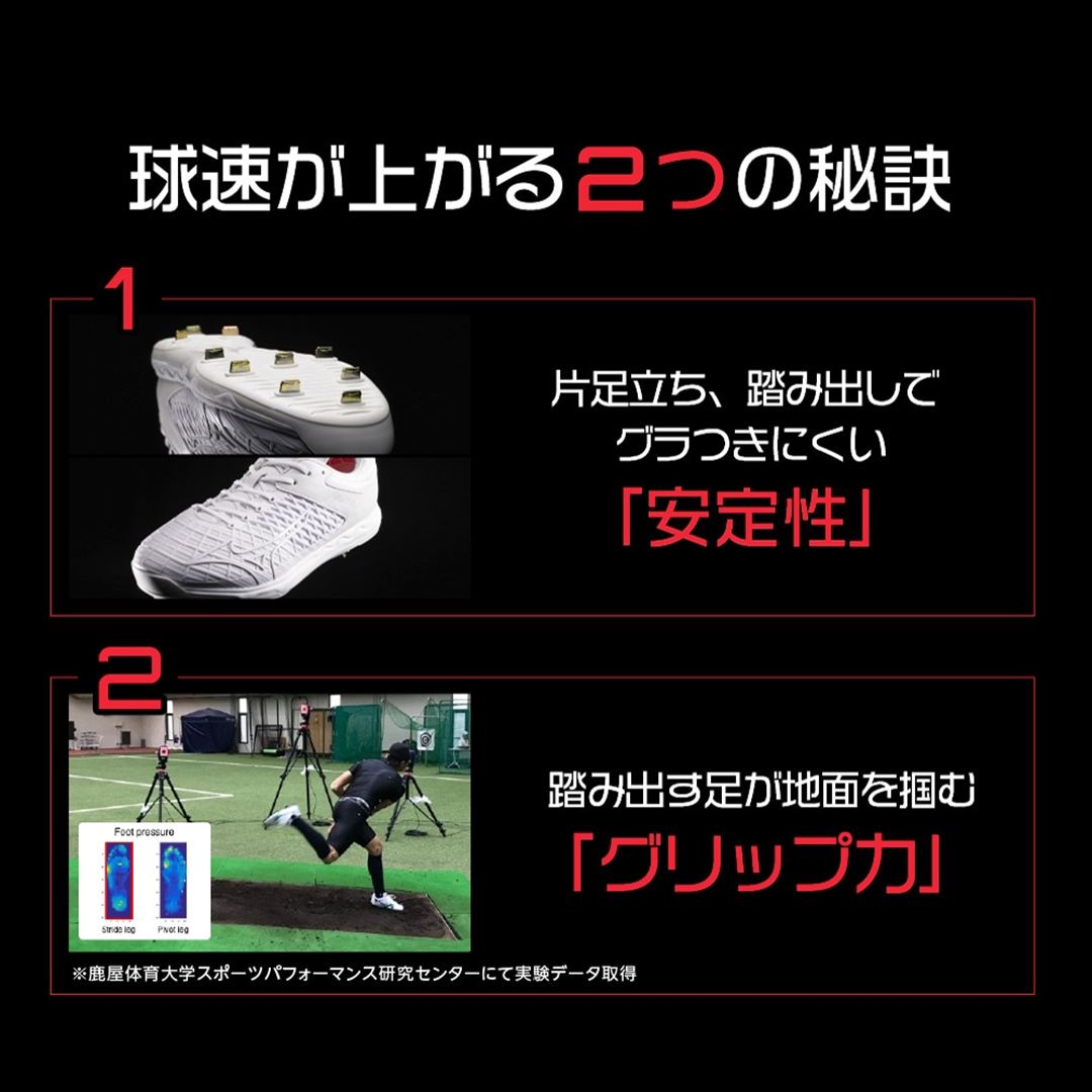【グローバルエリート】スピードレボエース　エリート(野球／ソフトボール) ホワイト×ホワイト 28.5