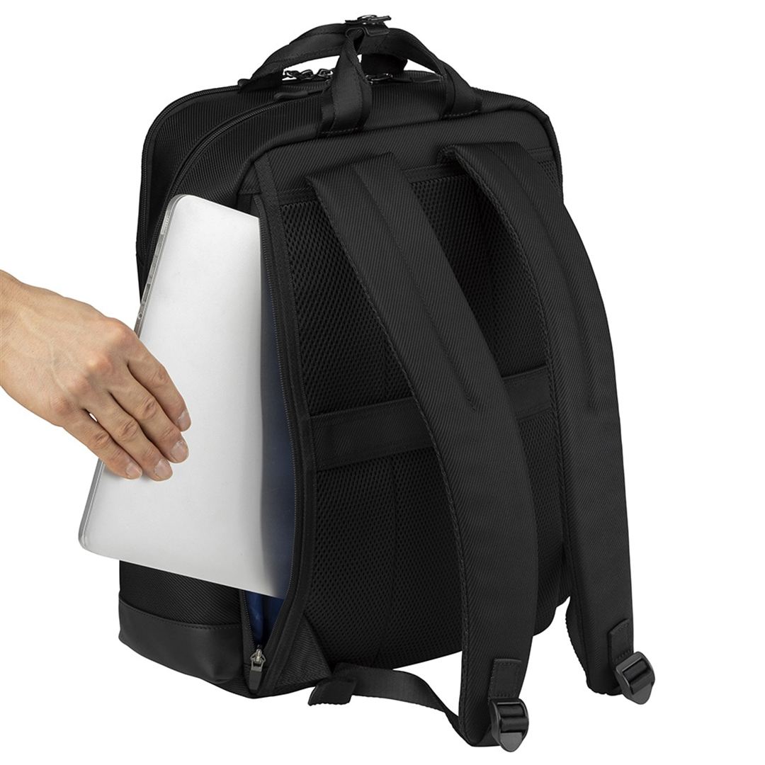 【ミズノ直営限定】グラブレザーバックパック(22L) ブラック
