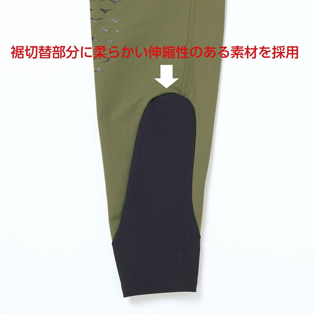 乗馬キュロットハイウエストパンツ ネイビー S