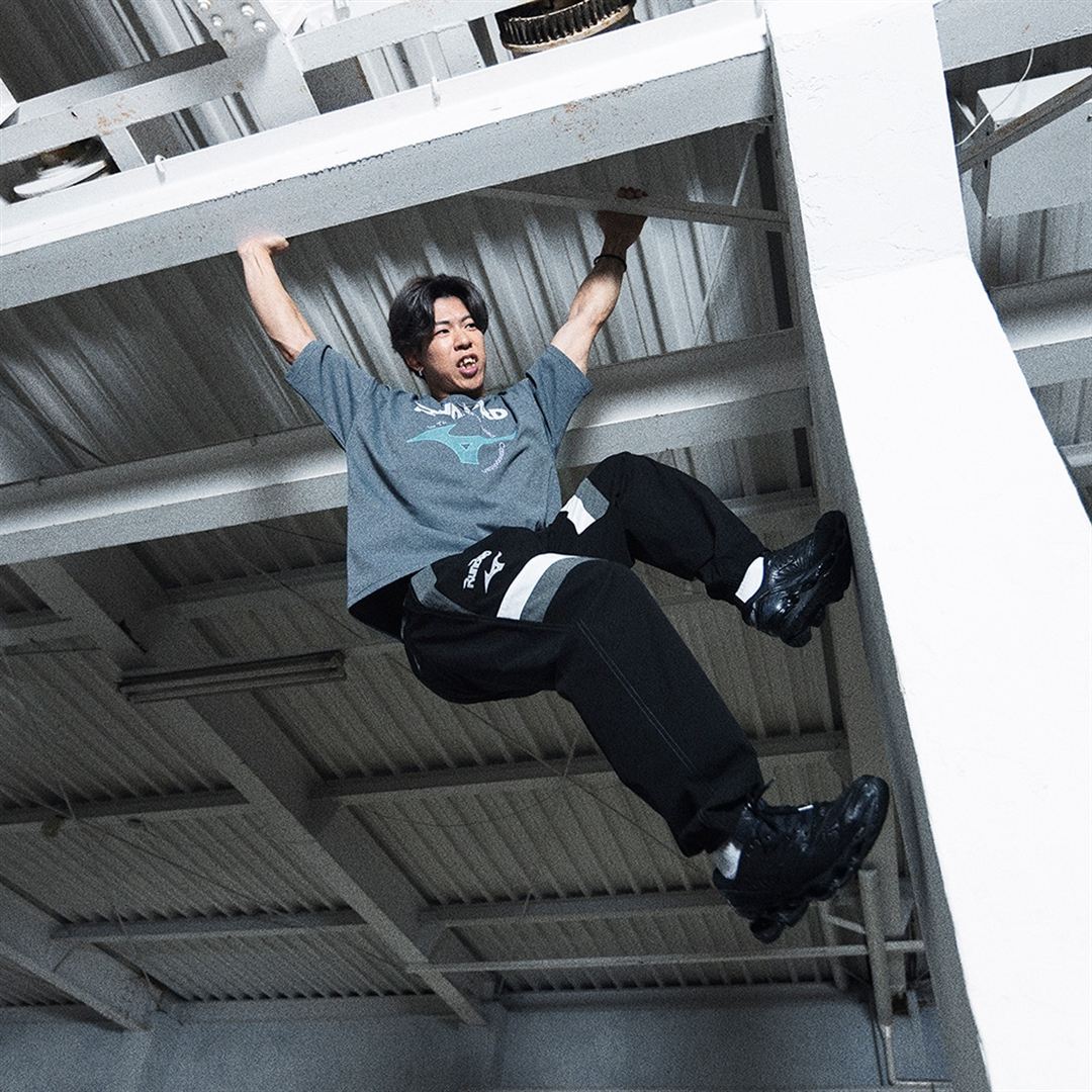 【ミズノ直営限定】ルーズフィットトラックパンツ ブラック XS