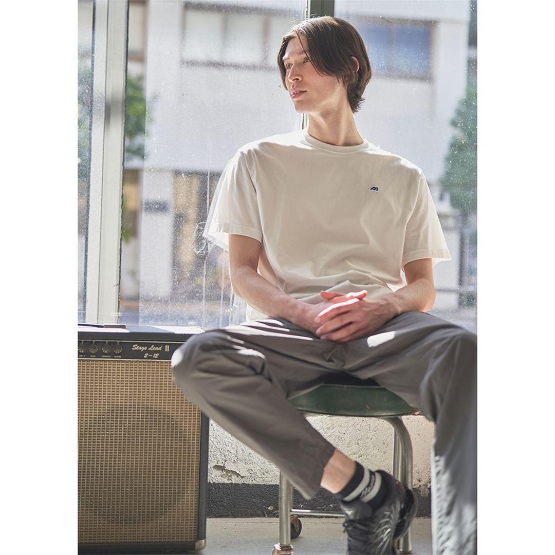 【ミズノ直営限定】モノグラムM Tシャツ ホワイト S