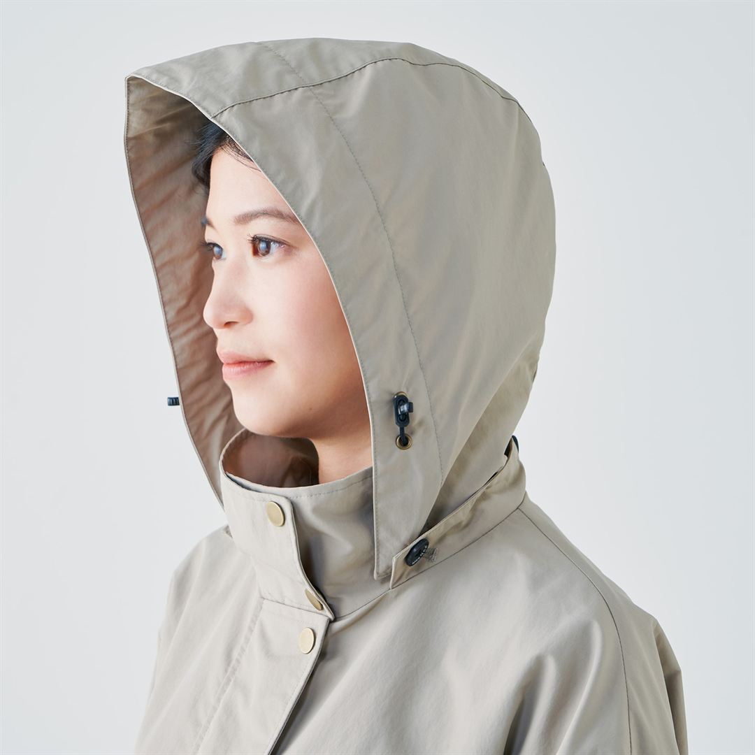【ミズノ直営限定】ウォーターリパレントコート モカベージュ S