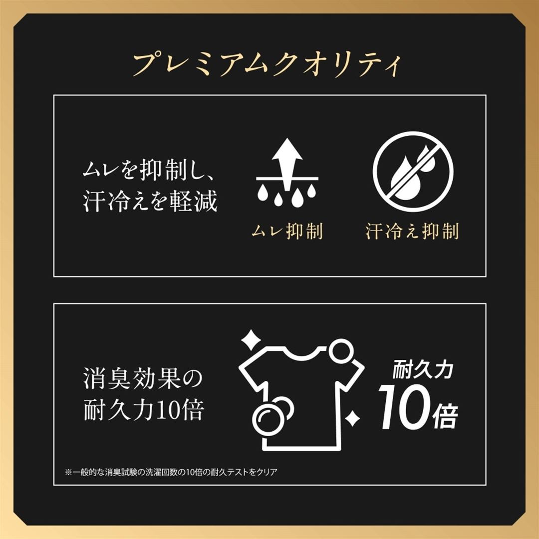 【吸湿発熱】ブレスサーモアンダーウエアプレミアム メリノウール 中厚 クルーネック長袖シャツ ブラック M