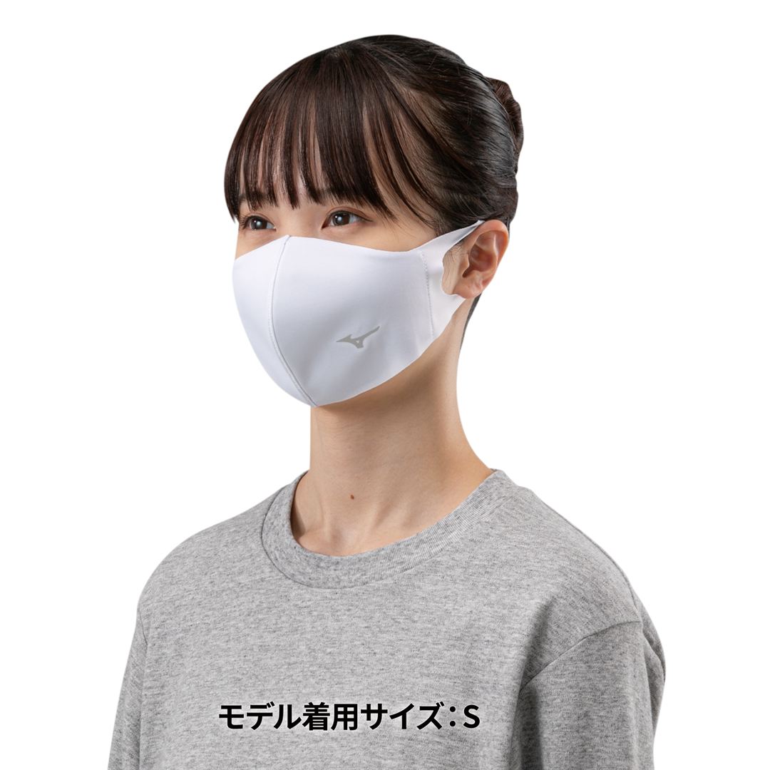 【吸湿発熱】ブレスサーモマウスカバー ダークブルー S