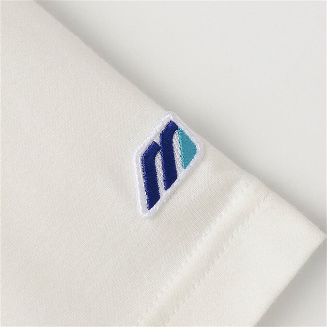 【ミズノ直営限定】モノグラムM クロップド半袖Tシャツ ホワイト XL