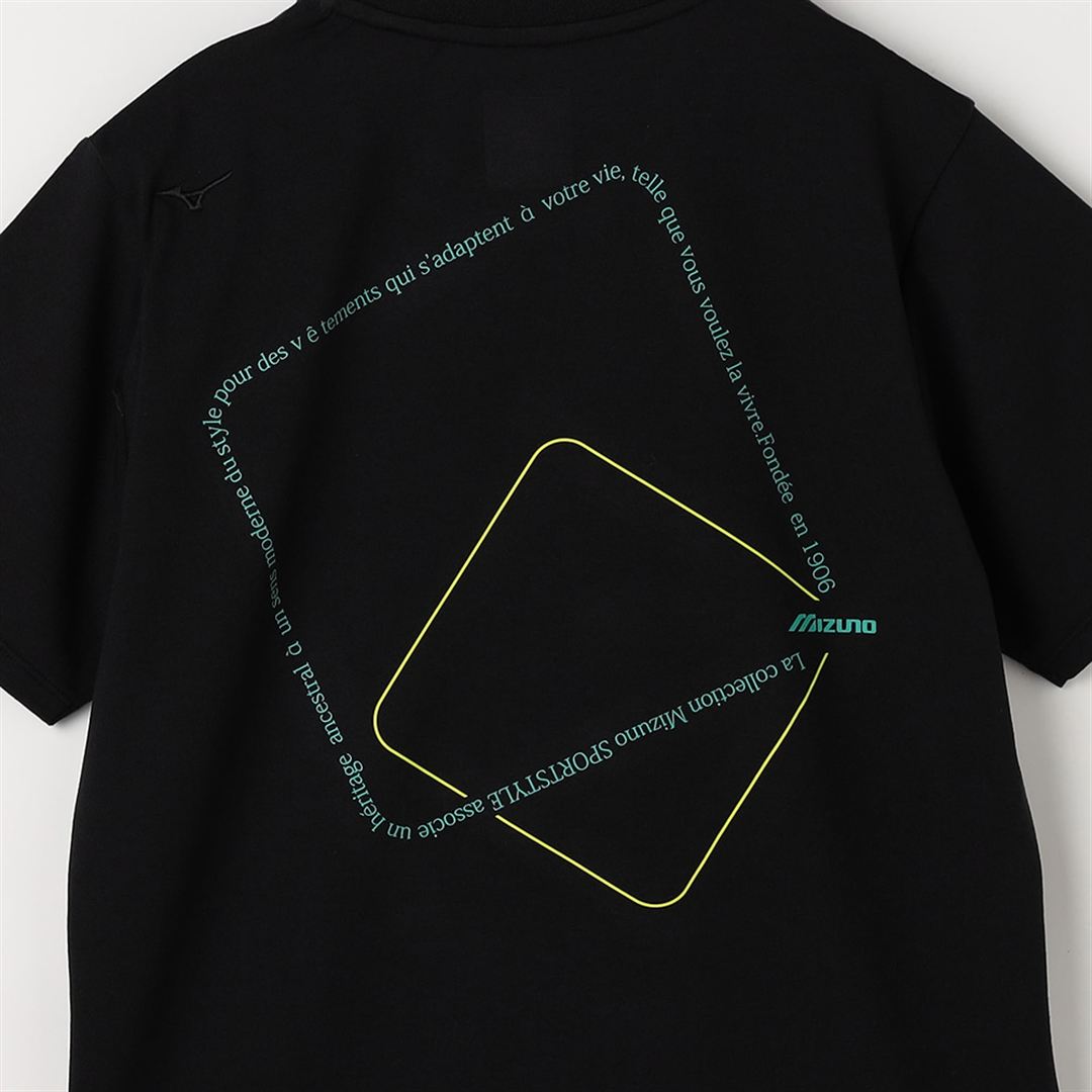 【ミズノ直営限定】リサイクルポリエステル グラフィックTシャツ ホワイト S