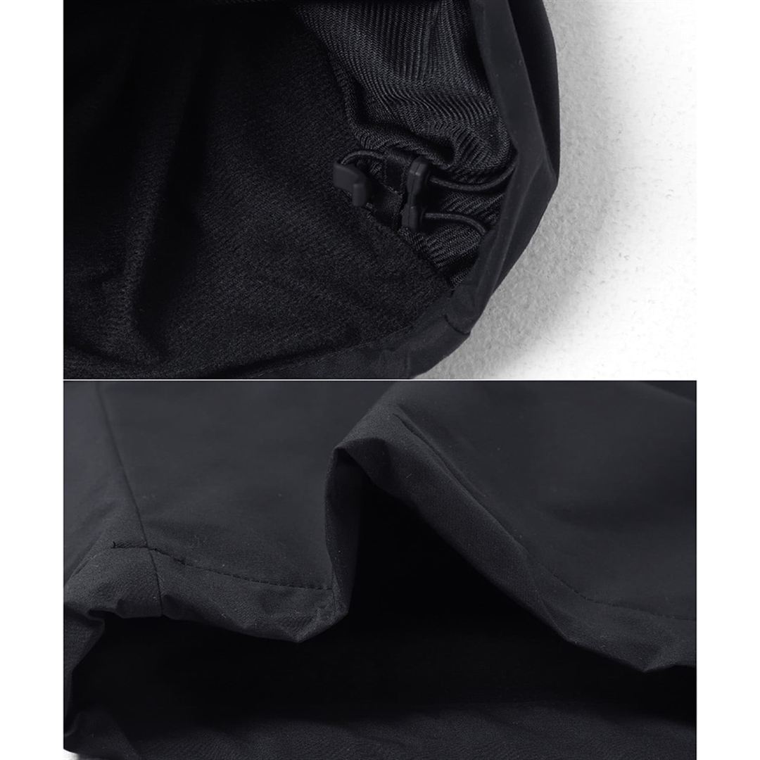 【EKAL／吸湿発熱】GORE-TEX WINDSTOPPERトラックパンツ グラファイトグレー S