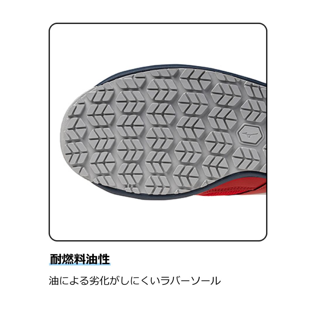オールマイティ LSII 21L WIDE(ベルト／ローカット) レッド×シルバー 29.0