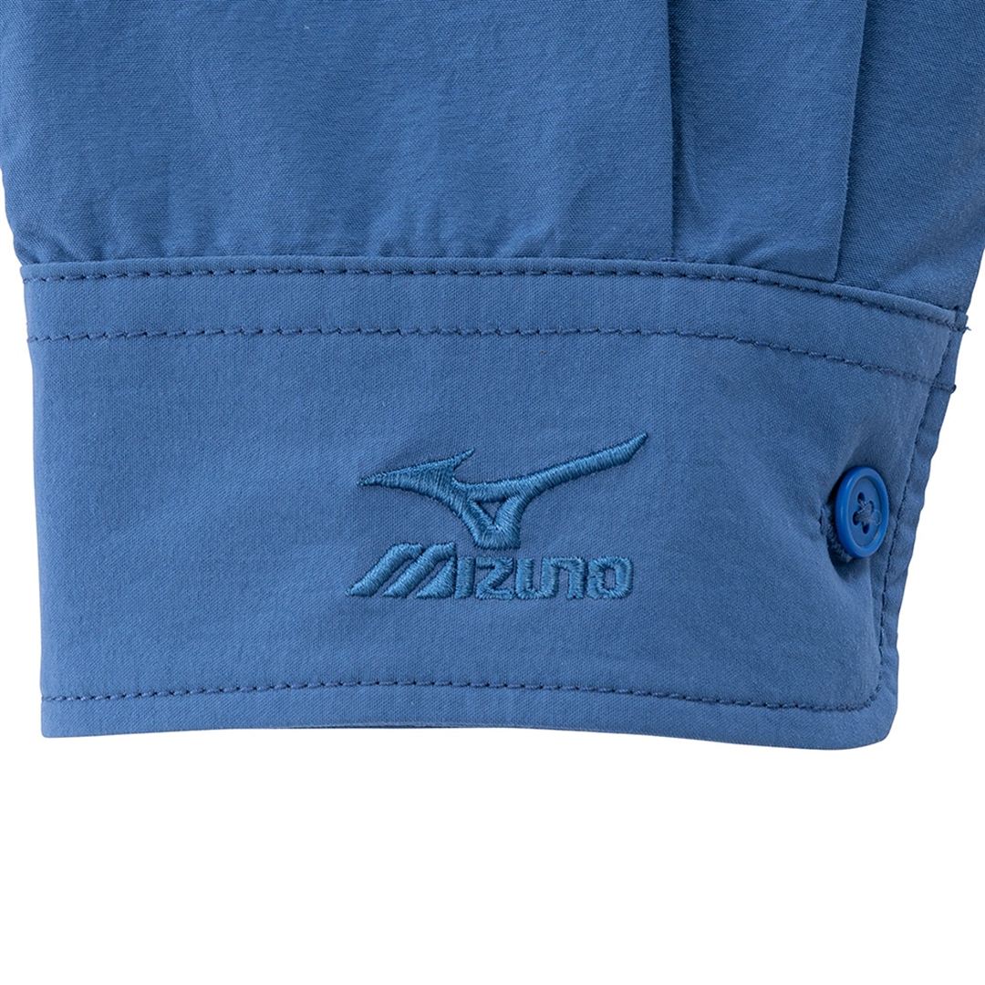 【ミズノ公式オンライン限定】ストレッチシャツ ブルー M