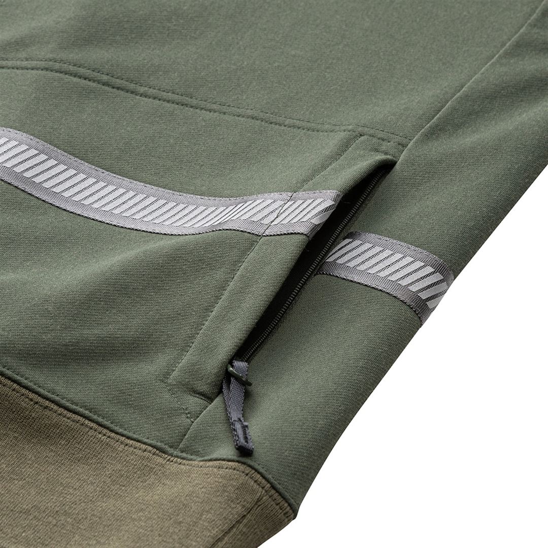 【ミズノ公式オンライン限定】ジップアップフーディスウェット カーキ XL