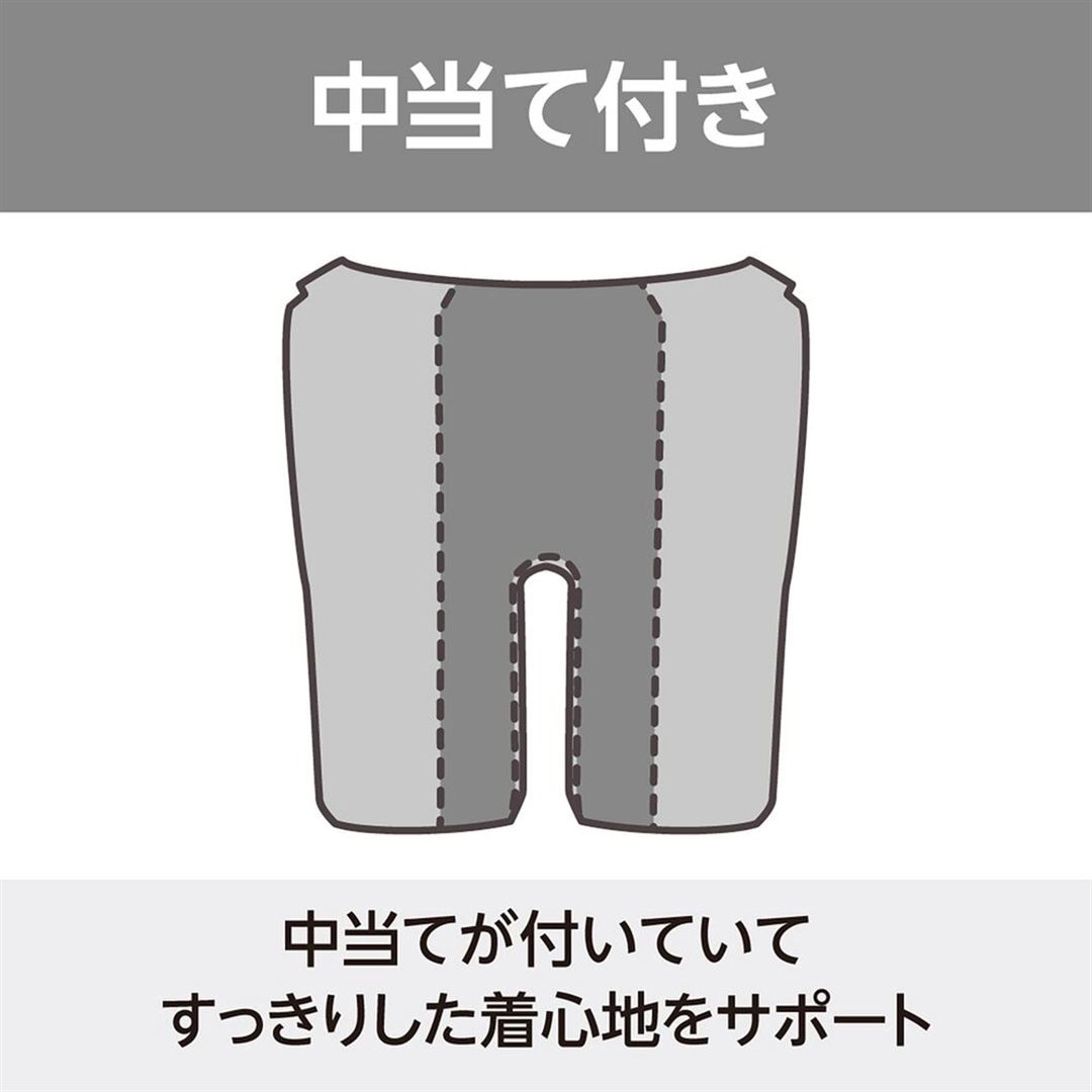 【ドレスアップスイム】アクアフィットネス用セパレーツ(インセパ) ネイビー×ピンク XL