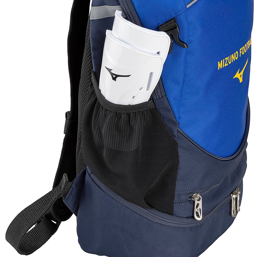 サッカーバックパック(16L) ブルー×ブラック