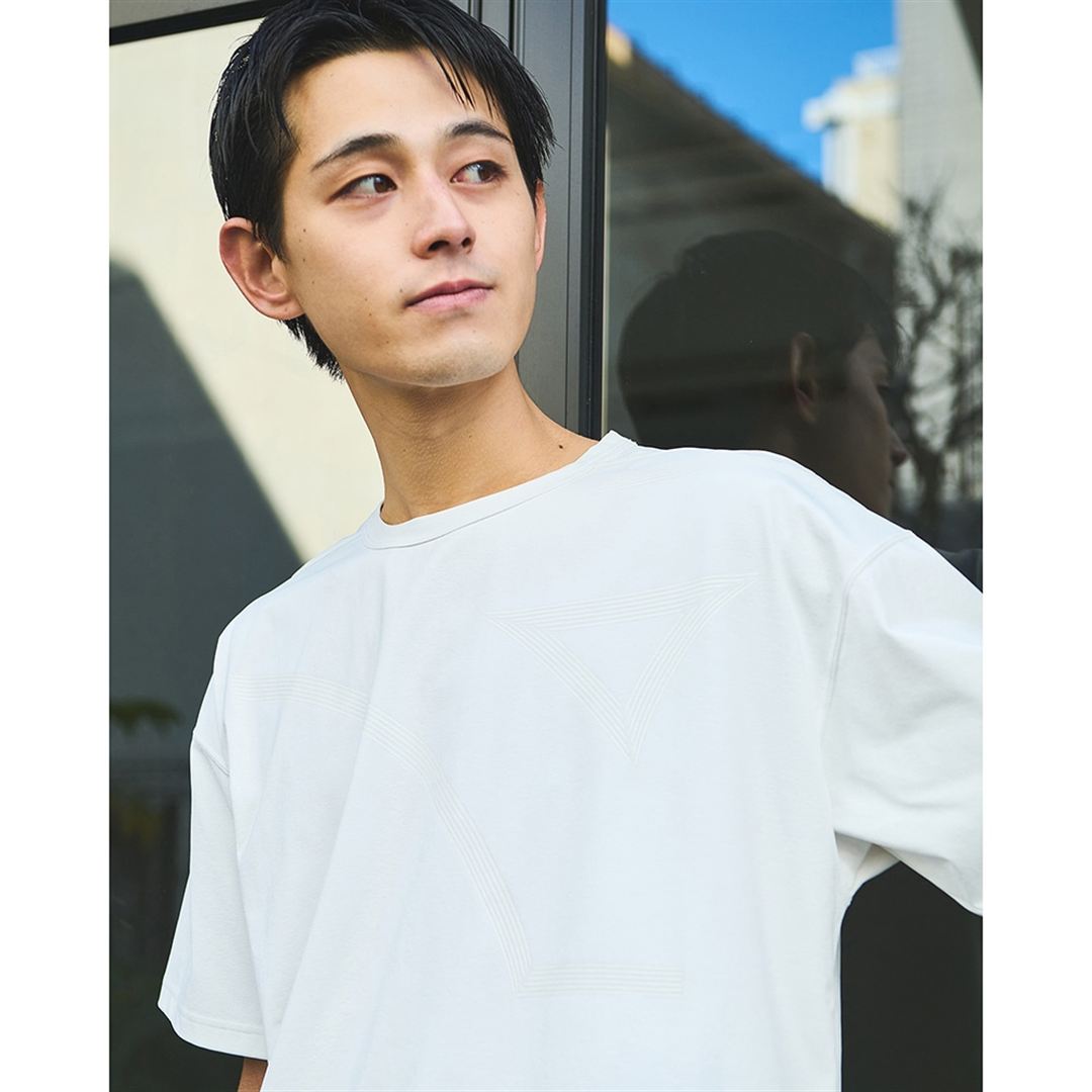 ソフトドライTシャツ(ワイドシルエット) スノーホワイト S