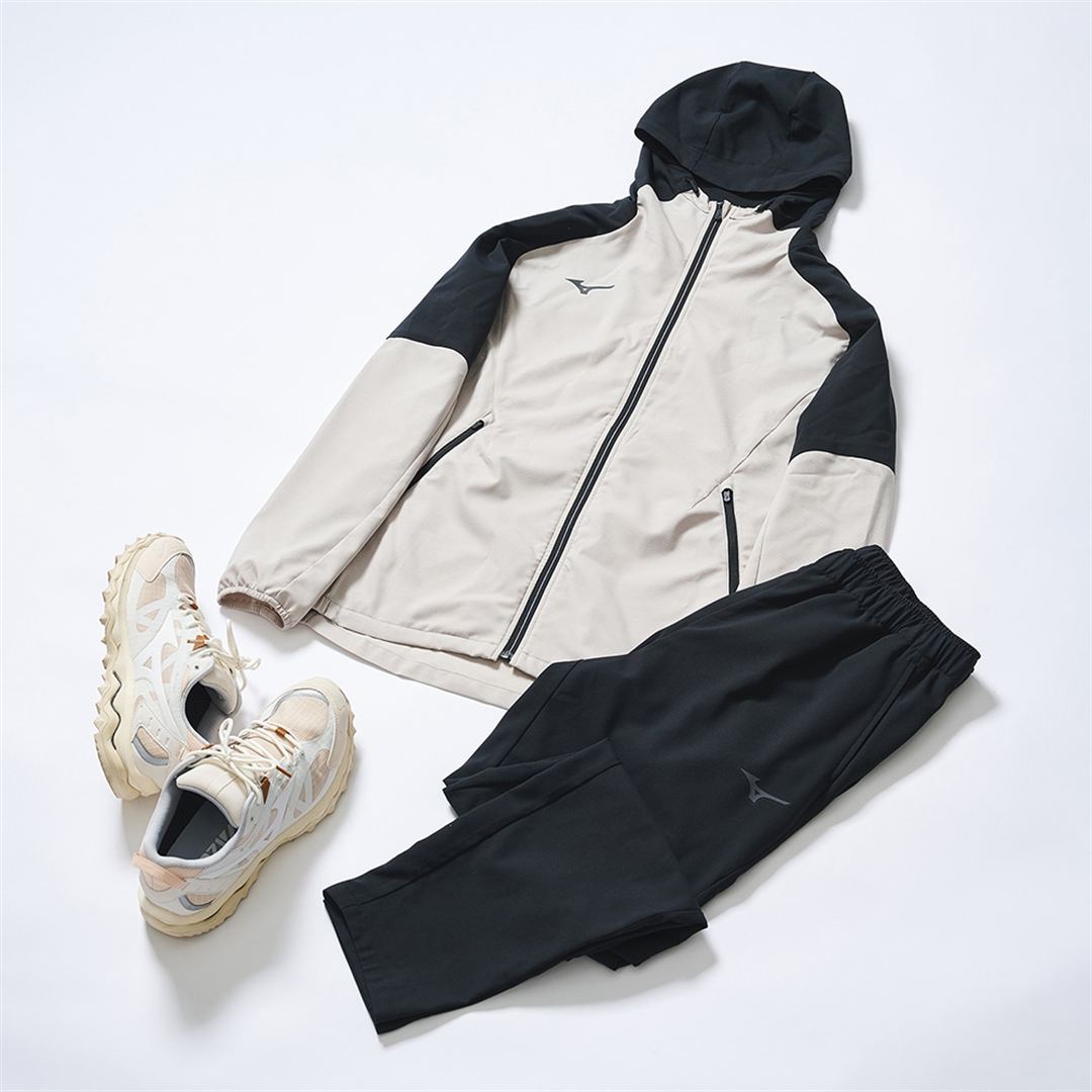 ストレッチクロスパンツ ブラック XL