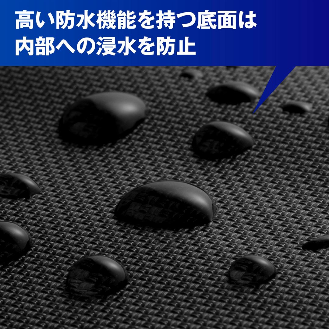 チームバックパック PCポケット付き(35L) ブラック