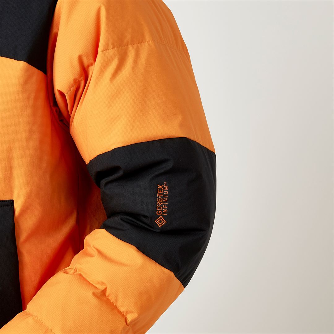 【吸湿発熱】WINDSTOPPER ダウラギリライトダウンジャケット ブラック M