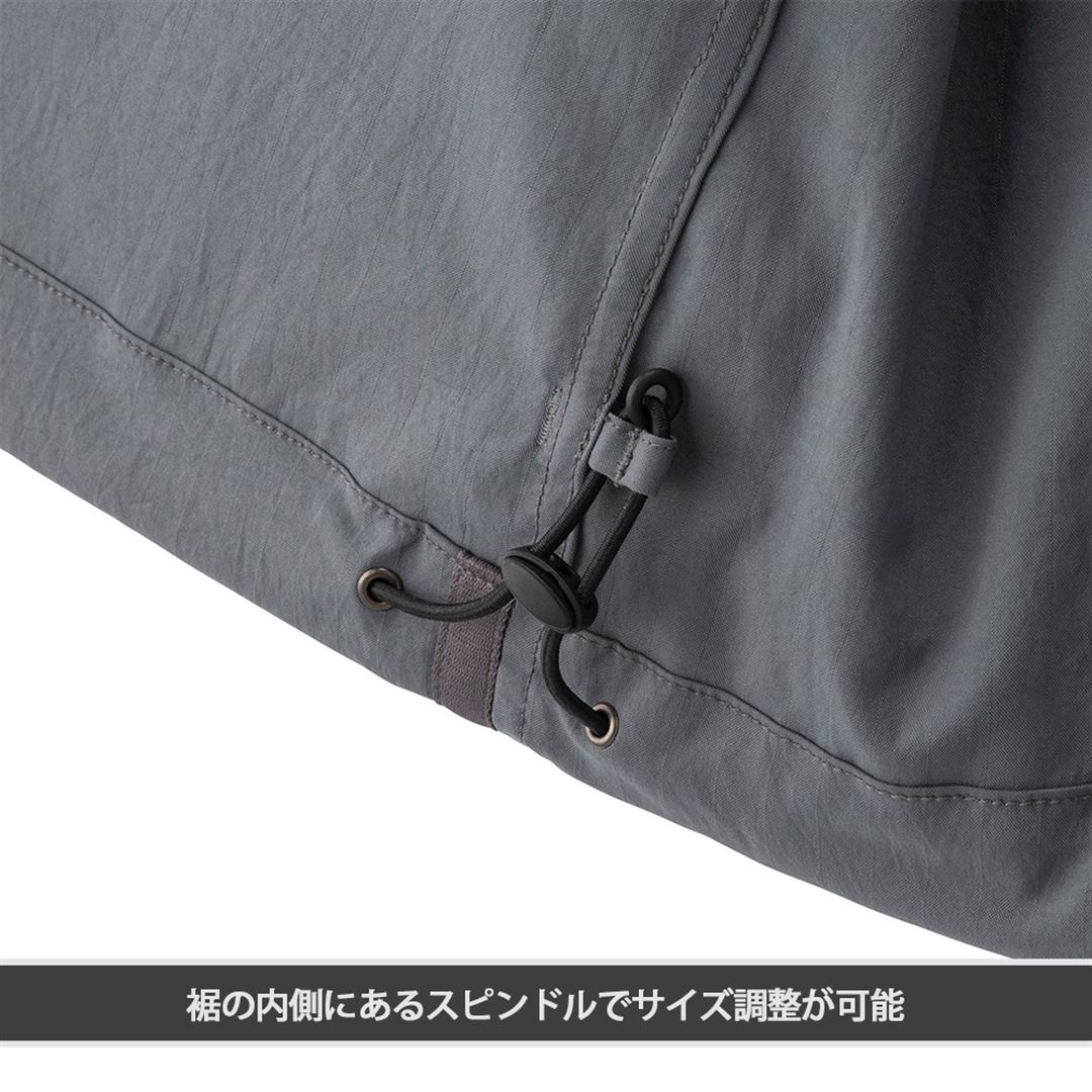 【ミズノ公式オンライン限定】ストレッチ撥水ブルゾン(制電) グレー M