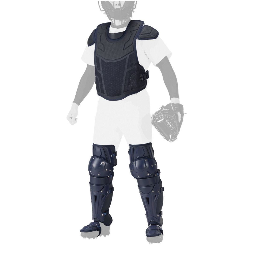 【ミズノプロ】號SAKEBI 硬式用プロテクター(高校野球ルール対応モデル) ネイビー
