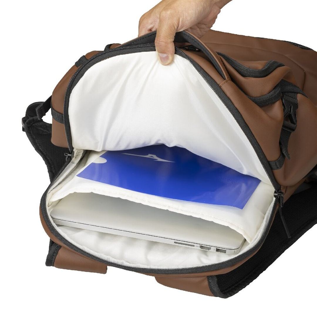 【ミズノ直営限定】クラブハウス バックパック(20L) ブラウン