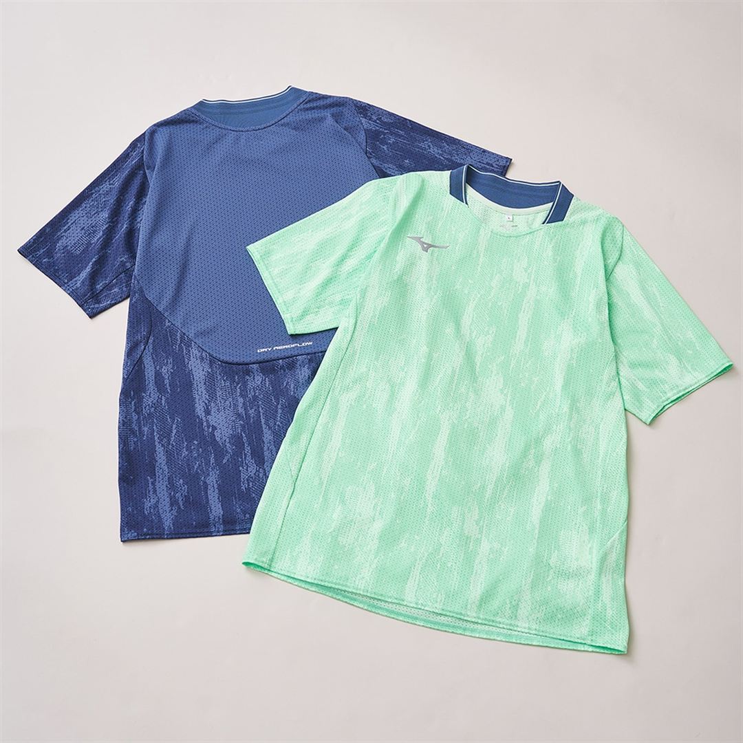 【汗処理／通気】ドライエアロフローラピッドTシャツ ネオミント XS