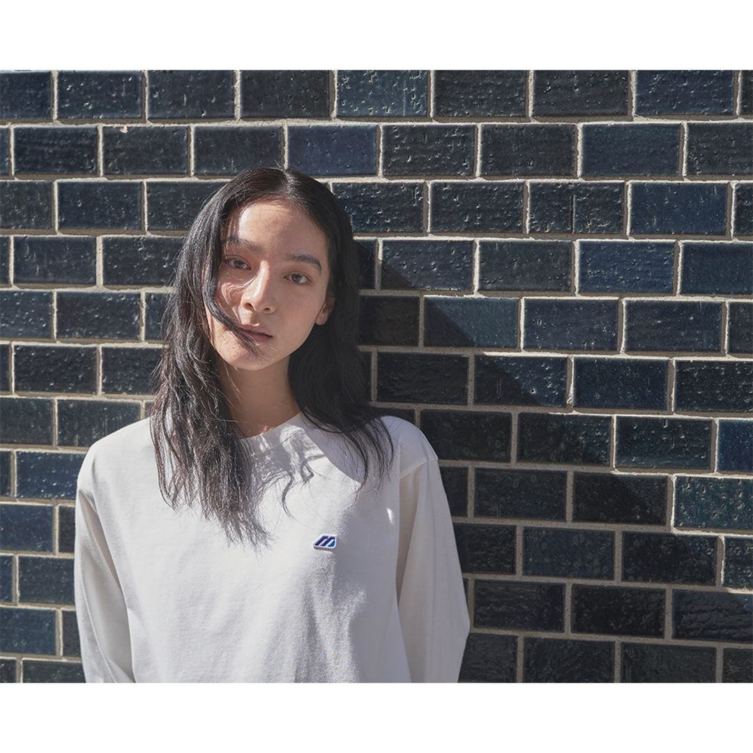 【ミズノ直営限定】モノグラムM Tシャツ長袖 ブラック S
