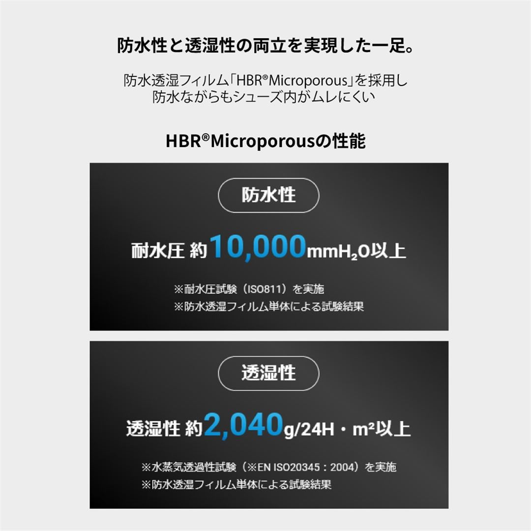 オールマイティWU 22H(ベルト／ハイカット) ブラック×ホワイト 29.0