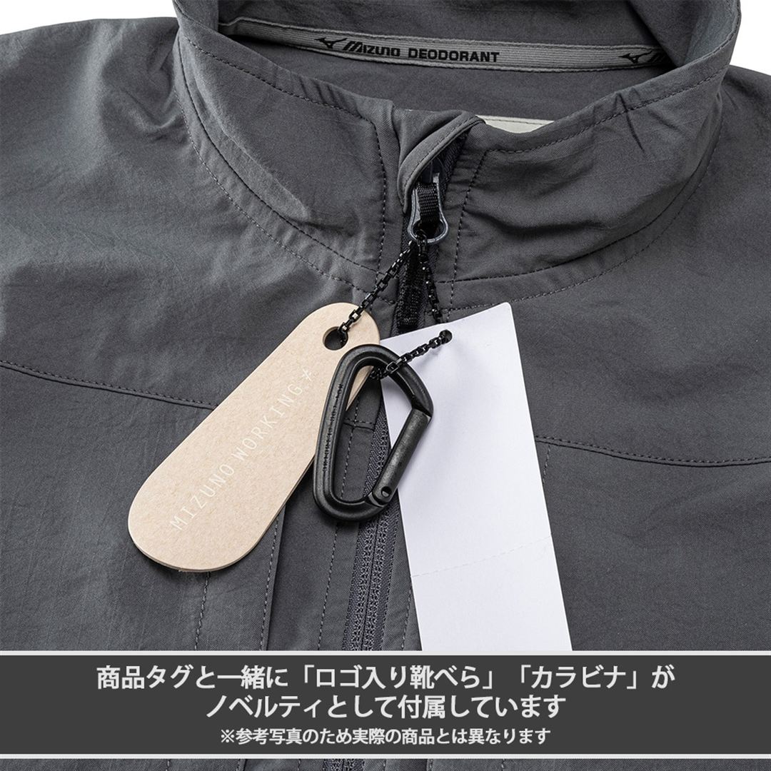 【ミズノ公式オンライン限定】ダブルラッセルジャカードTシャツ ブラック XL