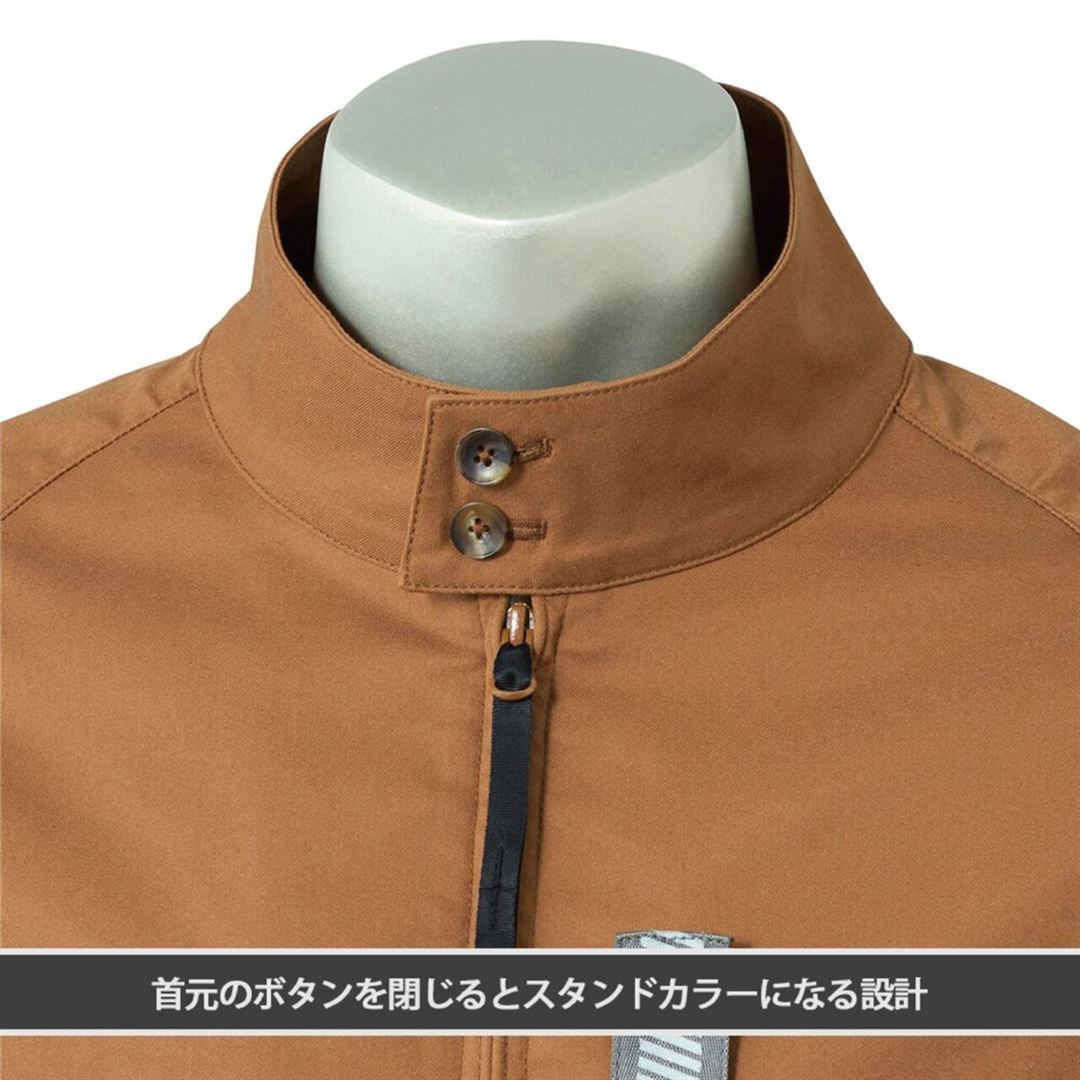 【ミズノ公式オンライン限定】ストレッチスウィングトップブルゾン ブラウン M