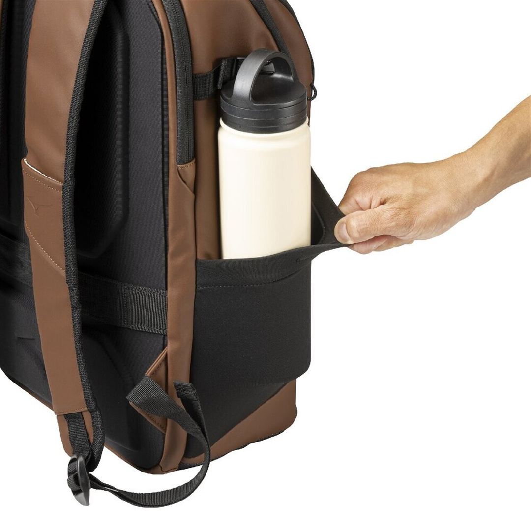 【ミズノ直営限定】クラブハウス バックパック(20L) ブラウン