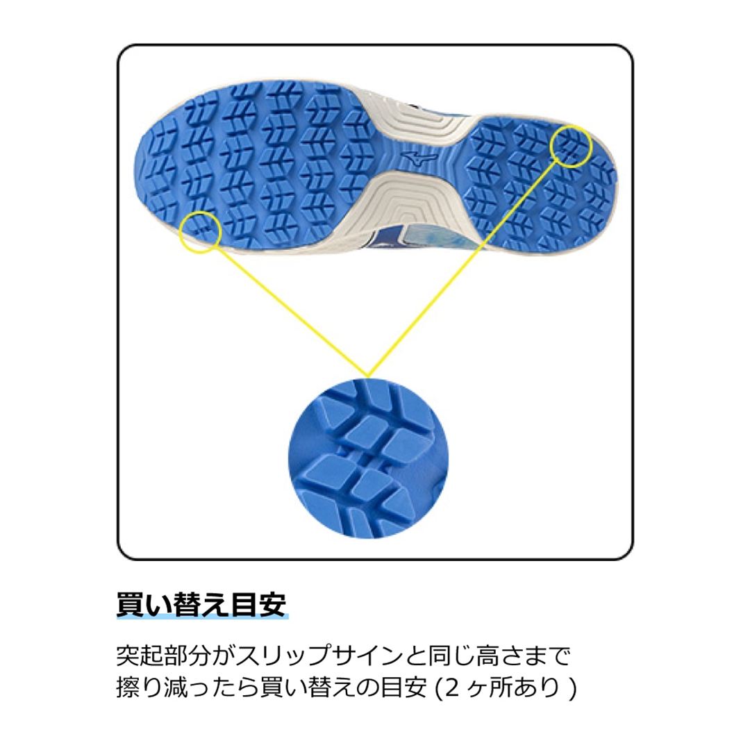 オールマイティ LL 11L(紐／ローカット) ディープネイビー×ゴールド 29.0